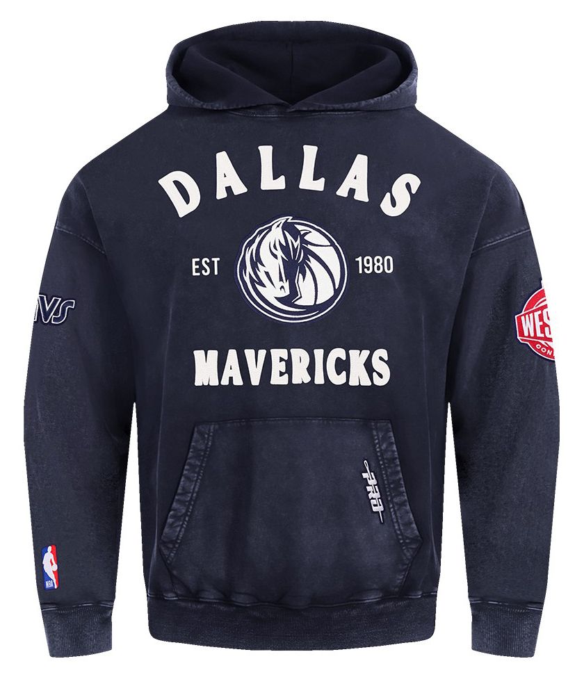 Pro Standard Men's Dallas Mavericks Washed Twill Hoodie