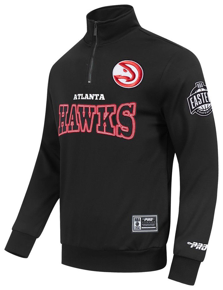 Pro Standard Men's Atlanta Hawks Day One Fleece 1/4 Zip Pullover