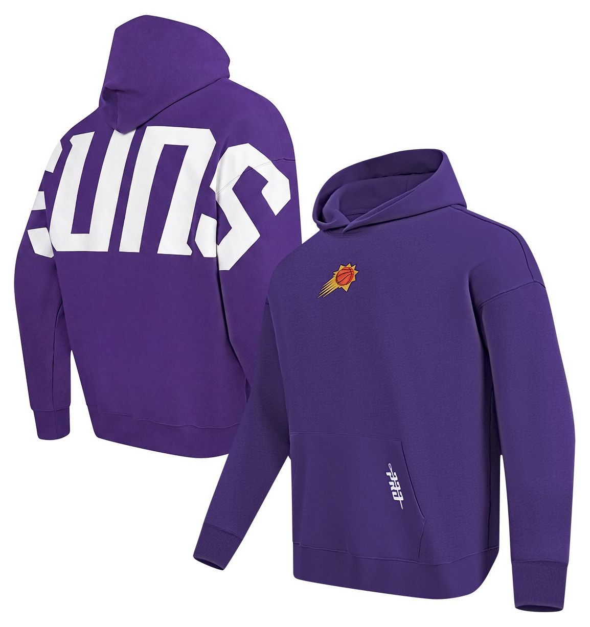 Pro Standard Men's Phoenix Suns Playback Fleece Hoodie, Small, Purple