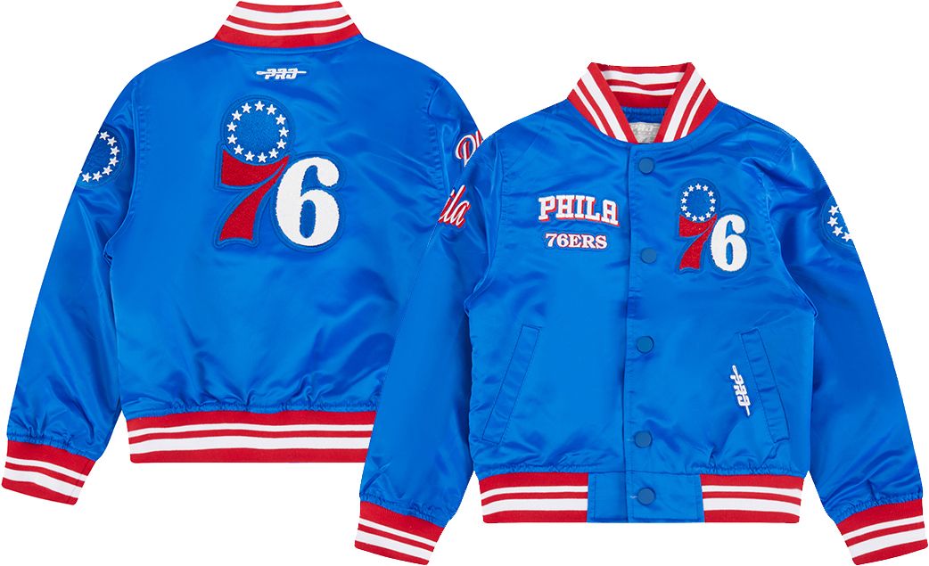 Pro Standard Toddler Philadelphia 76ers Retro Classics Satin Jacket