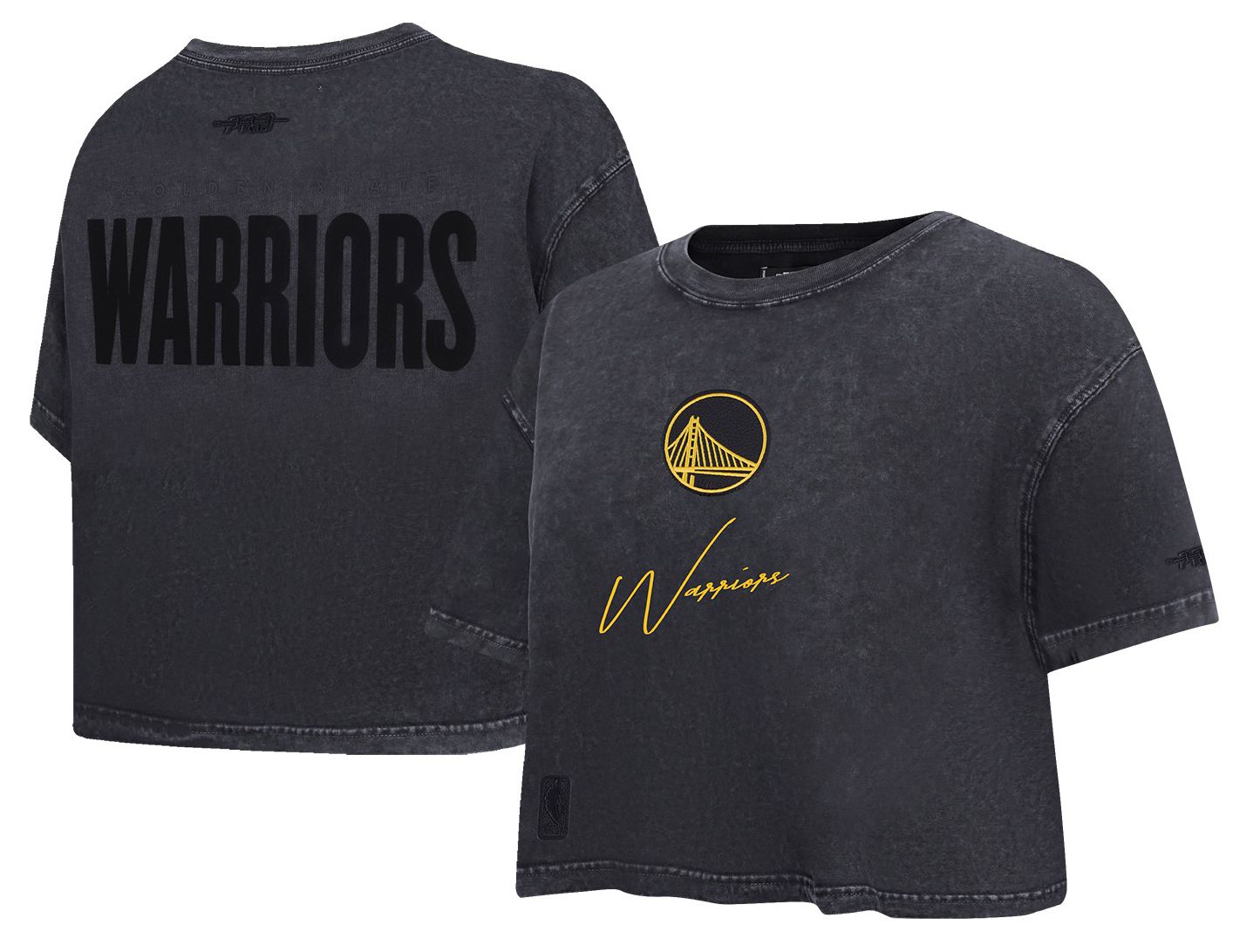 Pro Standard Women's Golden State Warriors Washed Boxy T-Shirt