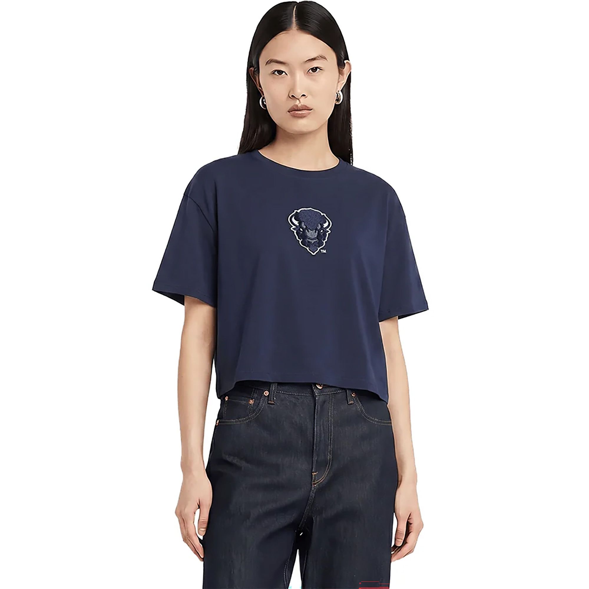 Pro Standard Women's Howard Bison Wingspan Boxy T-Shirt
