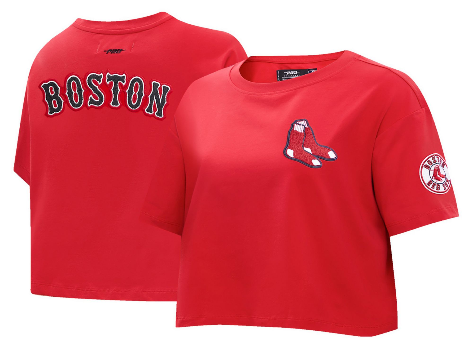 Pro Standard Women's Boston Red Sox Boxy T-Shirt