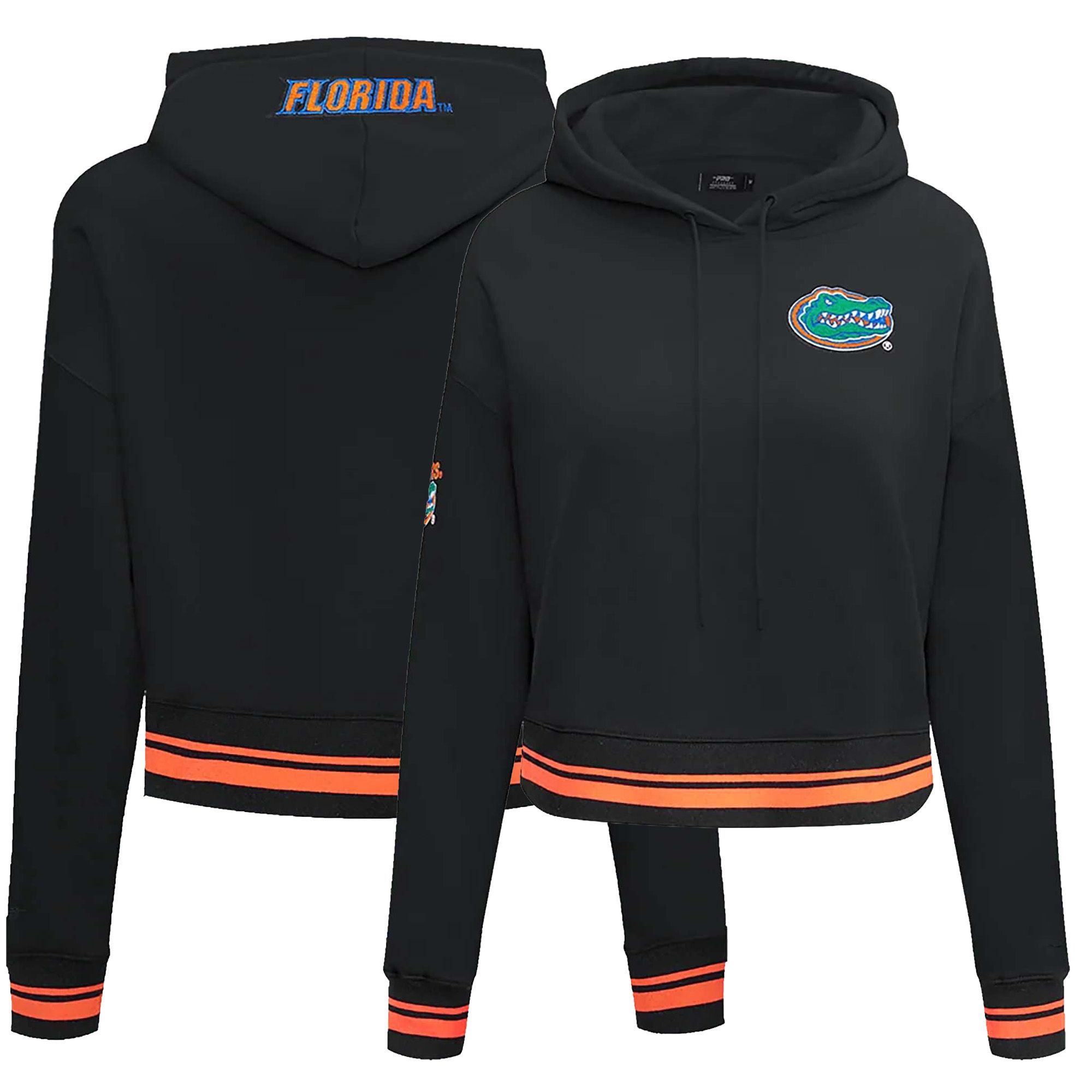 Pro Standard Women's Florida Gators Classic Chenille Cropped Hoodie