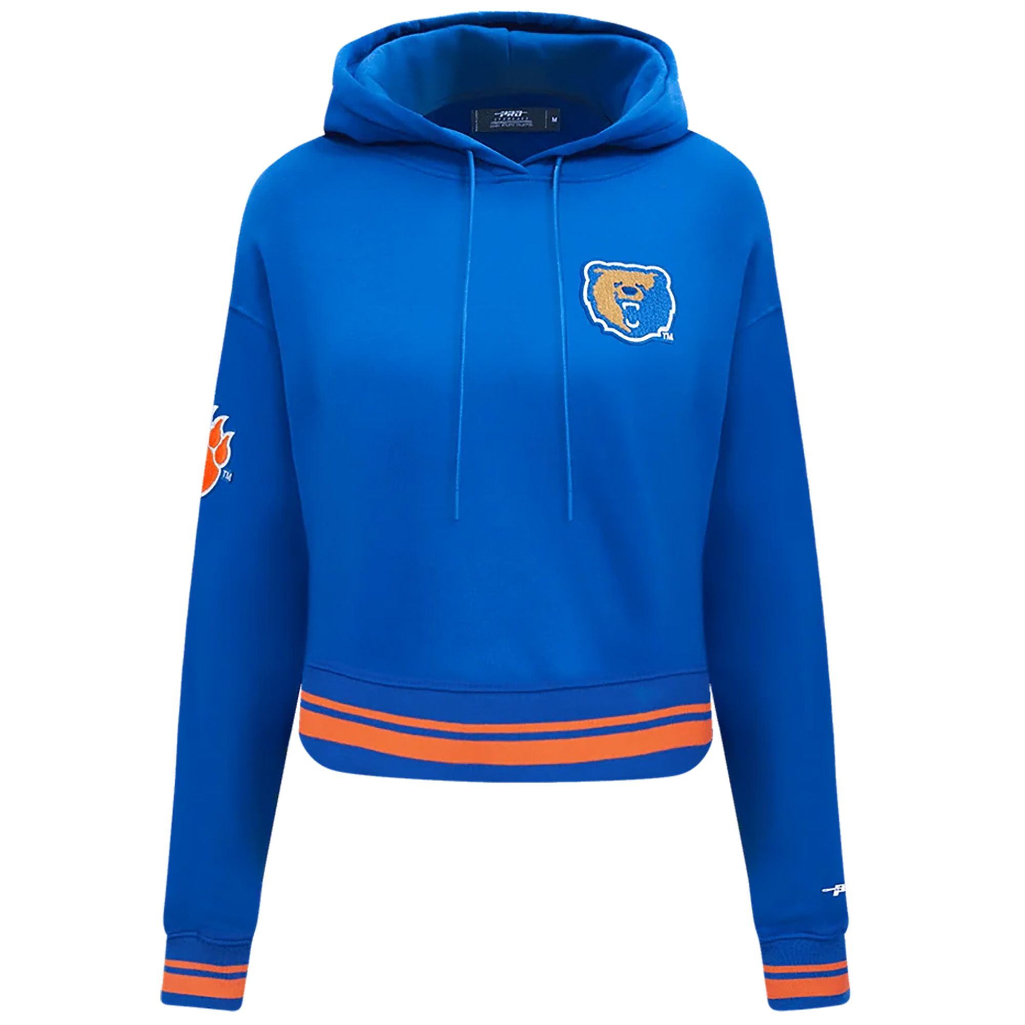 Pro Standard Women's Morgan State Bears Classic Chenille Cropped Hoodie