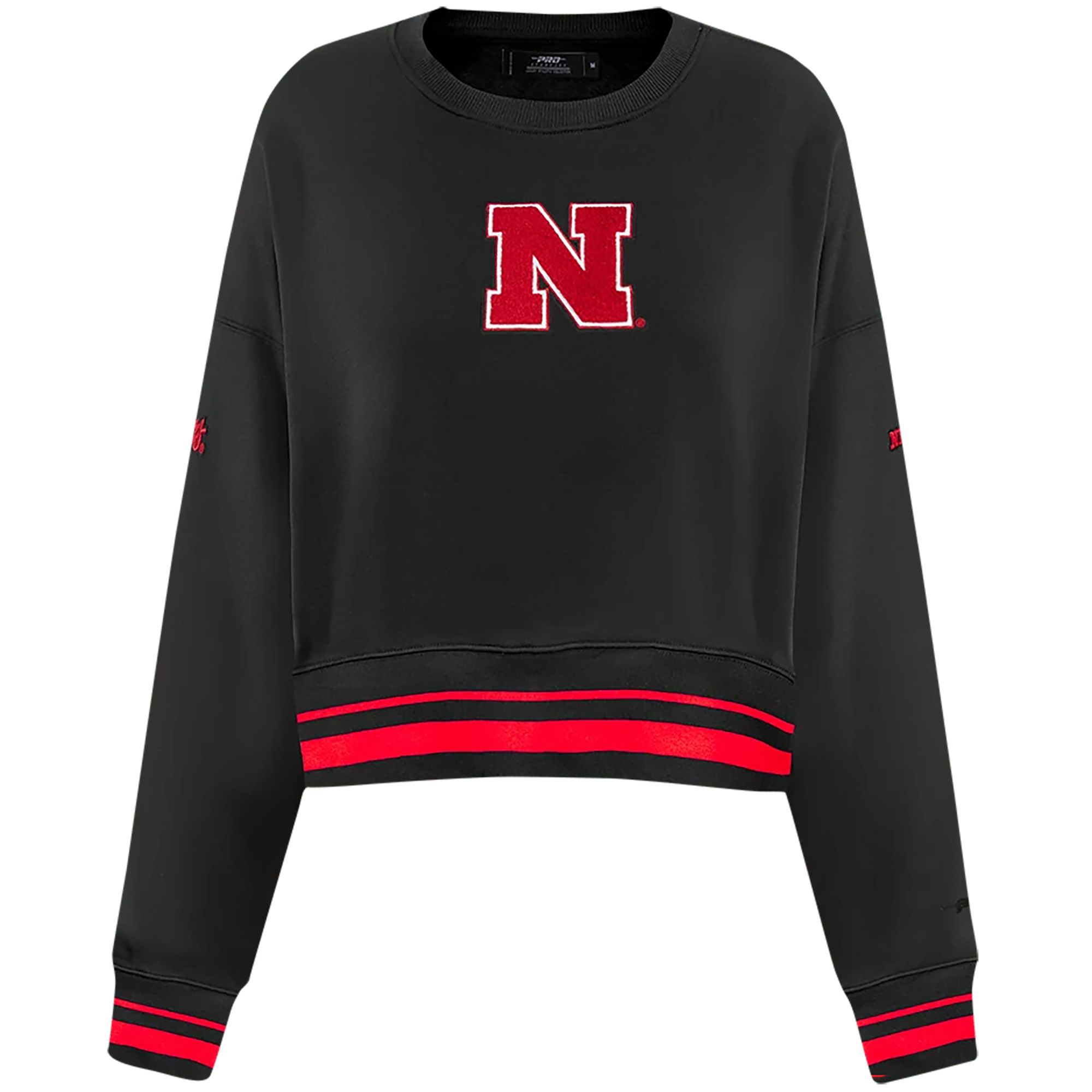 Pro Standard Women's Nebraska Cornhuskers Classic Chenille Crewneck Sweatshirt