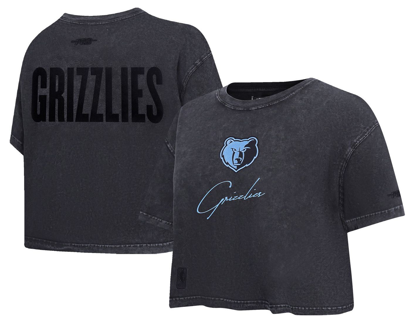 Pro Standard Women's Memphis Grizzlies Washed Boxy T-Shirt
