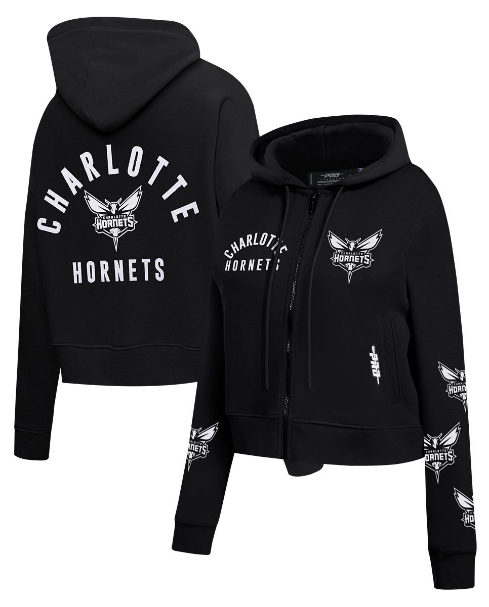 Pro Standard Women's Charlotte Hornets All Pro Full-Zip Hoodie