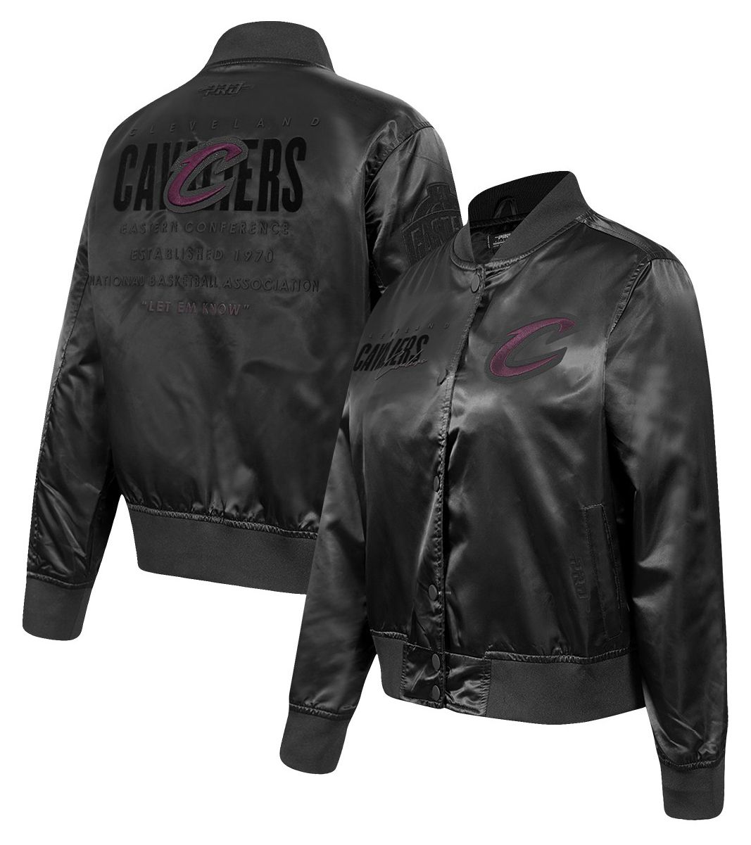 Pro Standard Women's Chicago Bulls Eclipse Satin Jacket