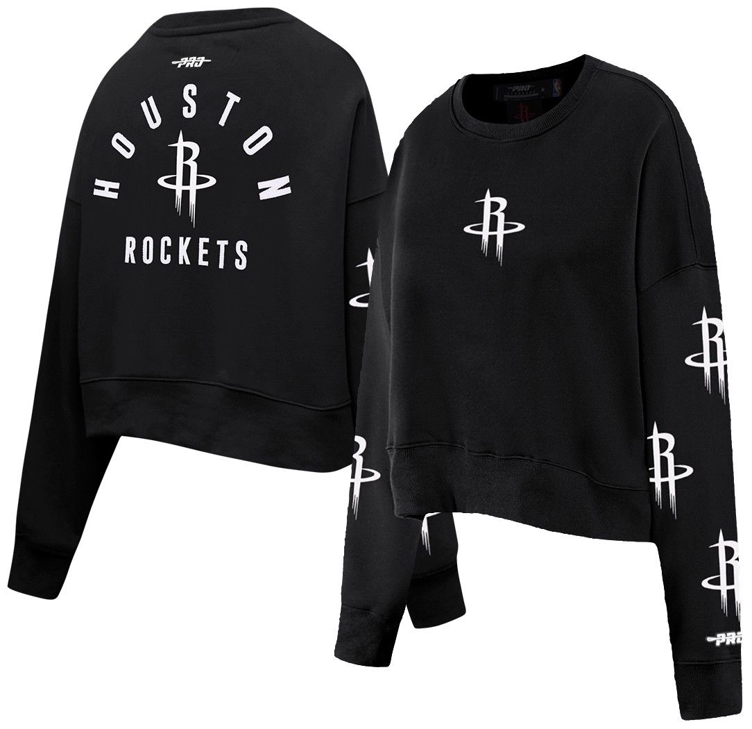 Pro Standard Women's Houston Rockets All Pro Crewneck Sweatshirt