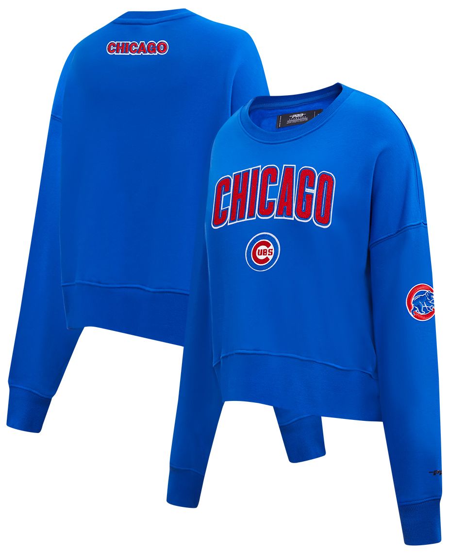 Pro Standard Women's Chicago Cubs Fleece Crewneck Sweatshirt