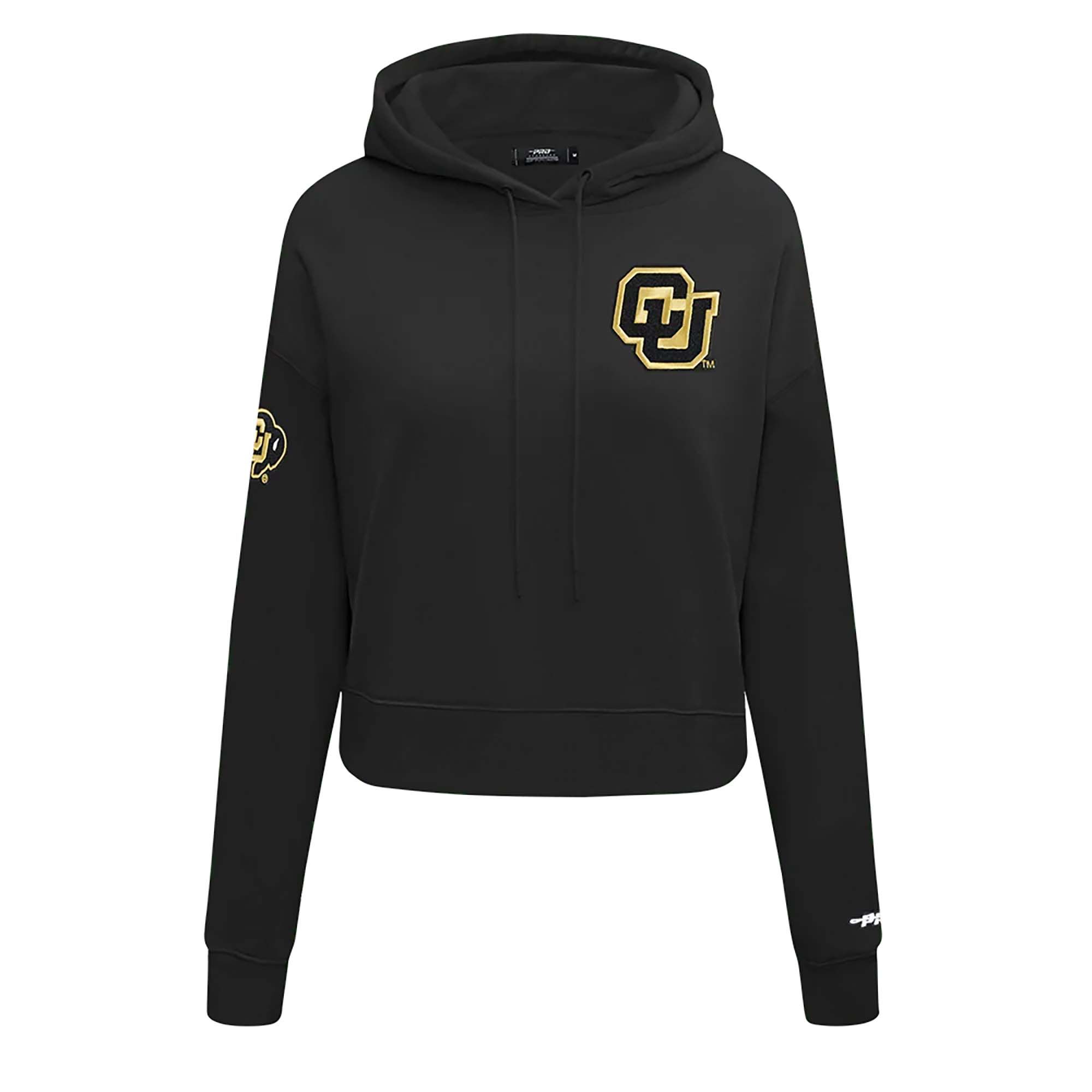 Pro Standard Women's Colorado Buffaloes Classic Cropped Hoodie