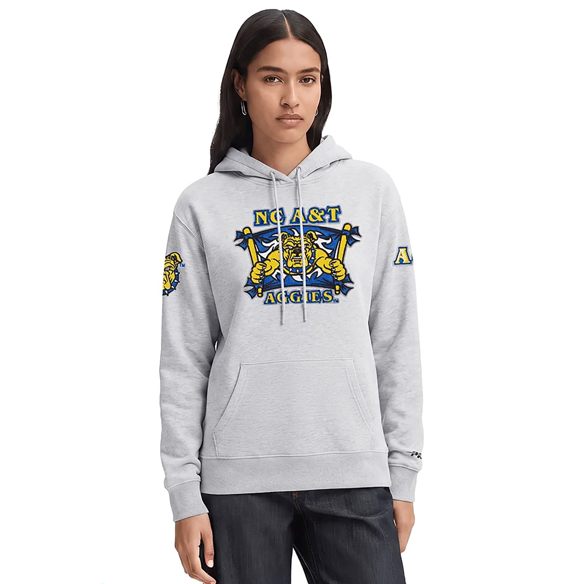 Pro Standard Women's North Carolina A&amp;T State Aggies Classic Chenille Pullover Hoodie