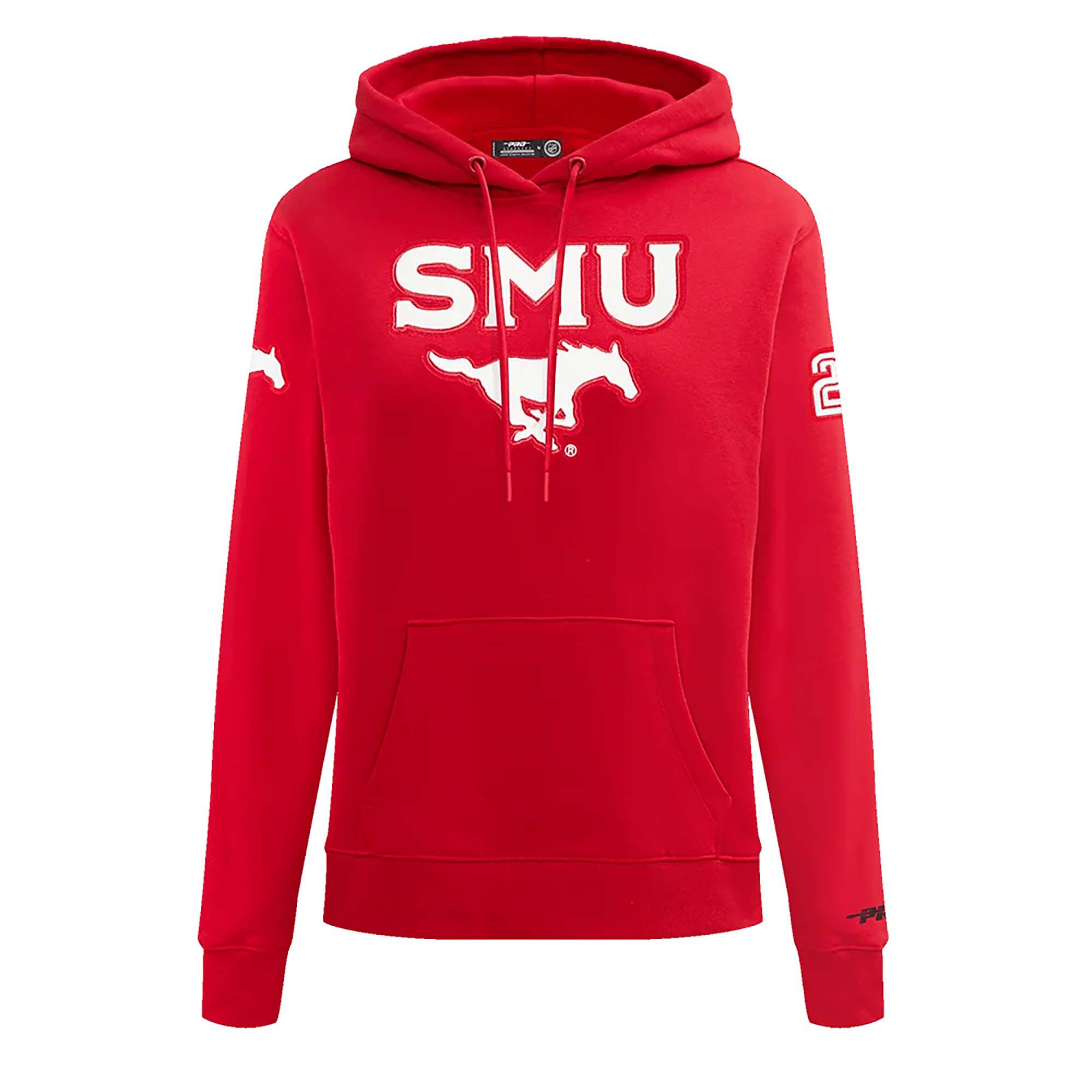 Pro Standard Women's Southern Methodist Mustangs Classic Pullover Hoodie