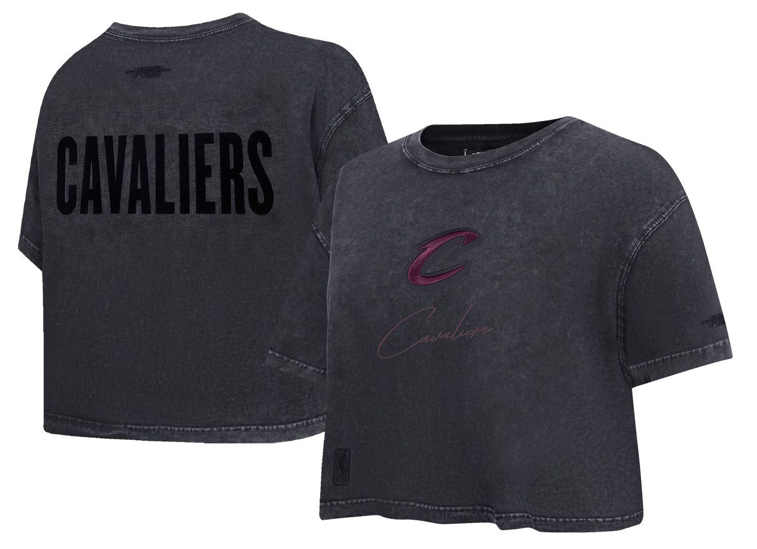 Pro Standard Women's Cleveland Cavaliers Washed Boxy T-Shirt