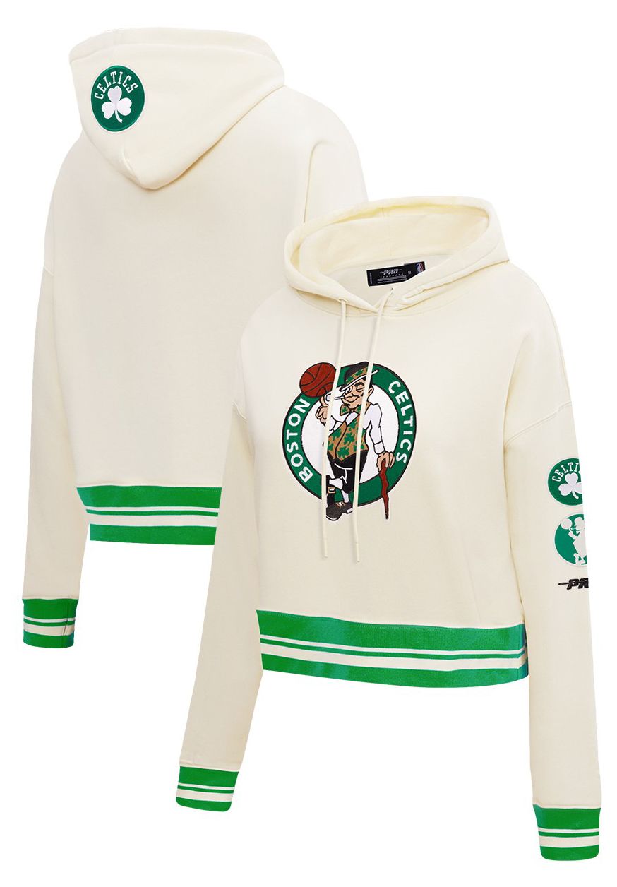Pro Standard Women's Boston Celtics Retro Classic Cropped Hoodie