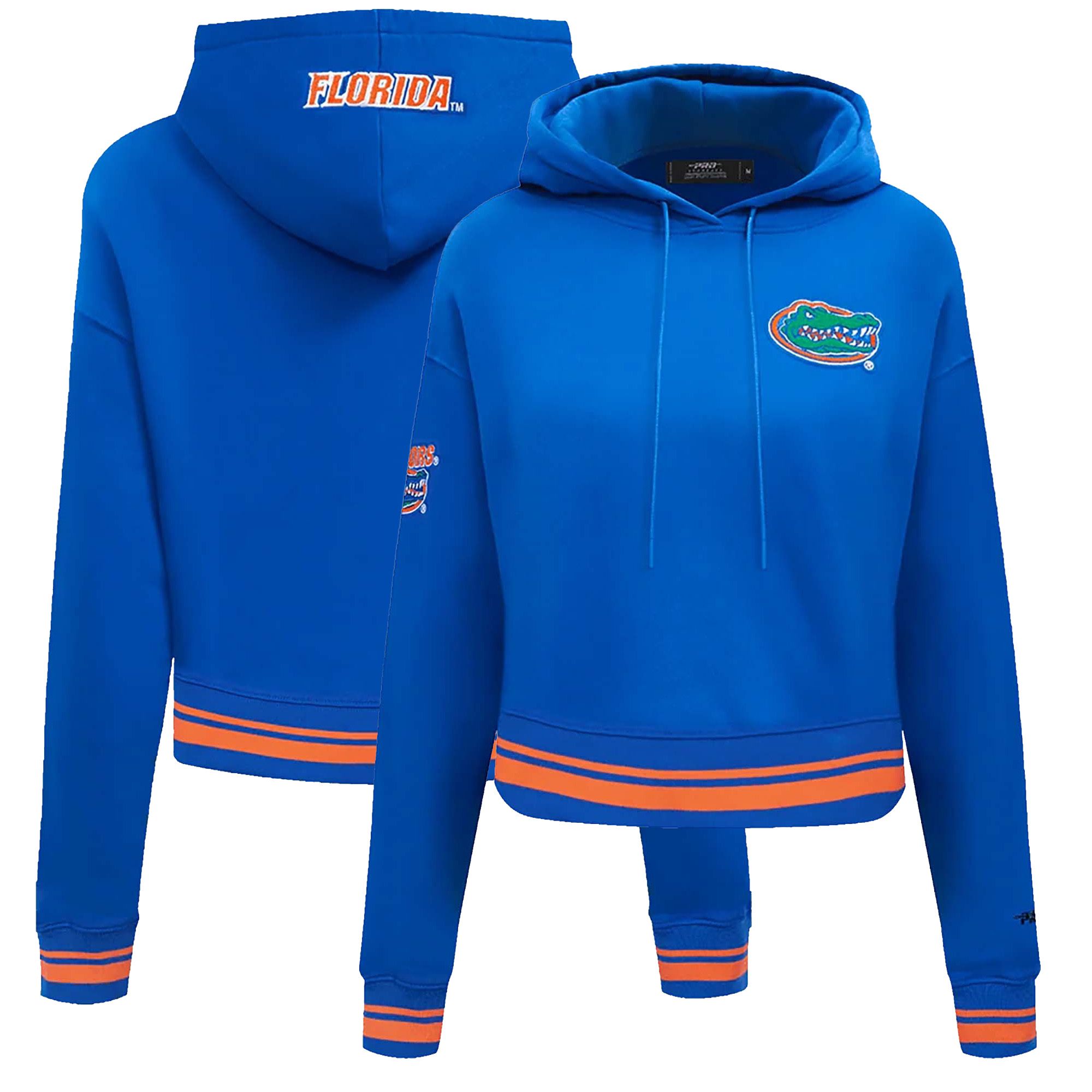 Pro Standard Women's Florida Gators Classic Chenille Cropped Hoodie