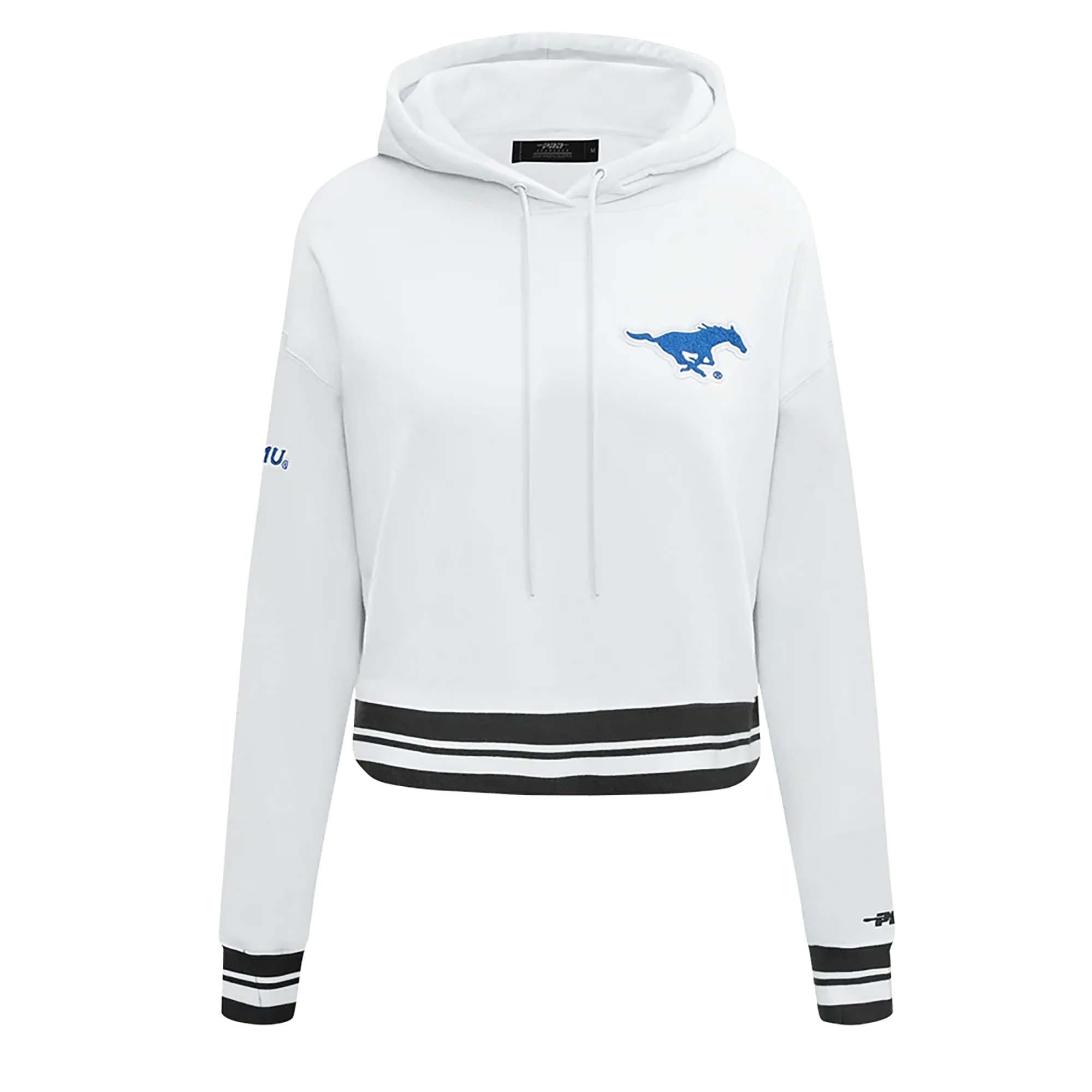Pro Standard Women's Southern Methodist Mustangs Classic Classic Essentials Hoodie