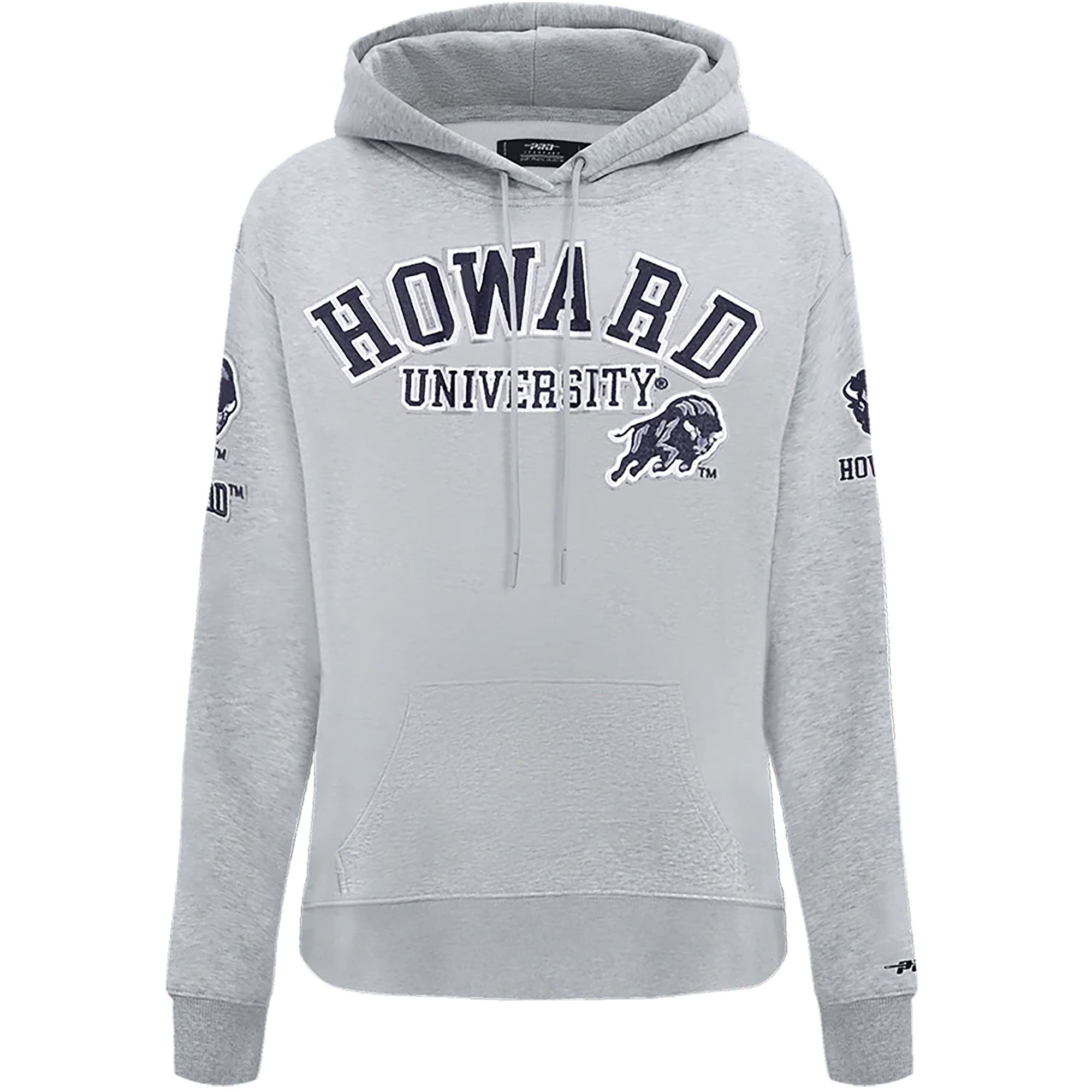 Pro Standard Women's Howard Bison Ncaa Classic Bristle Pullover Hoodie
