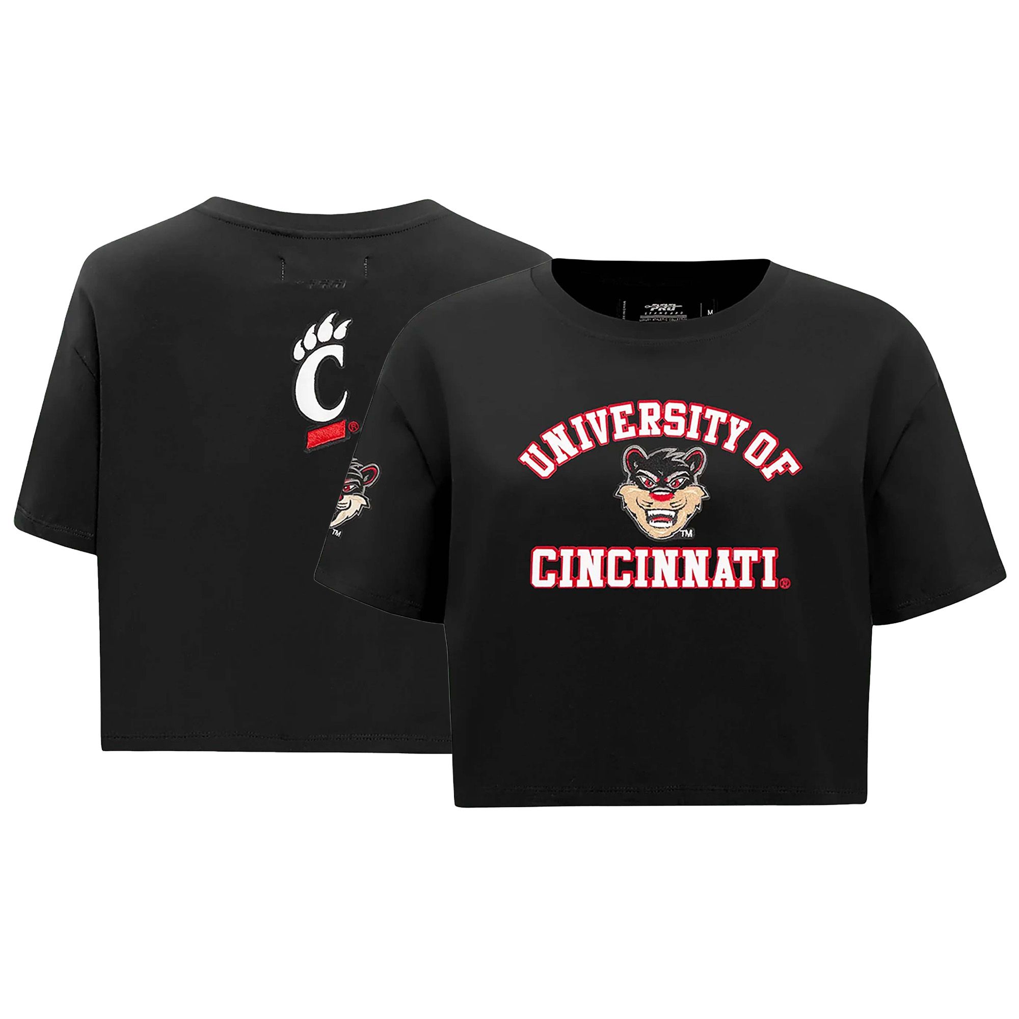Pro Standard Women's Cincinnati Bearcats Classic Chenille Boxy T-Shirt