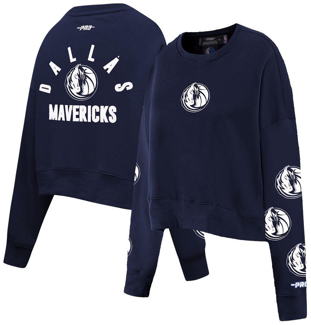 Pro Standard Women's Dallas Mavericks All Pro Crewneck Sweatshirt