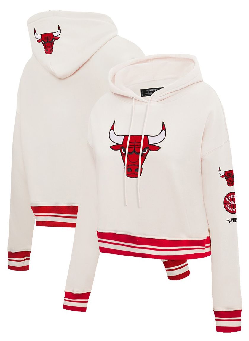 Pro Standard Women's Chicago Bulls Retro Classic Cropped Hoodie