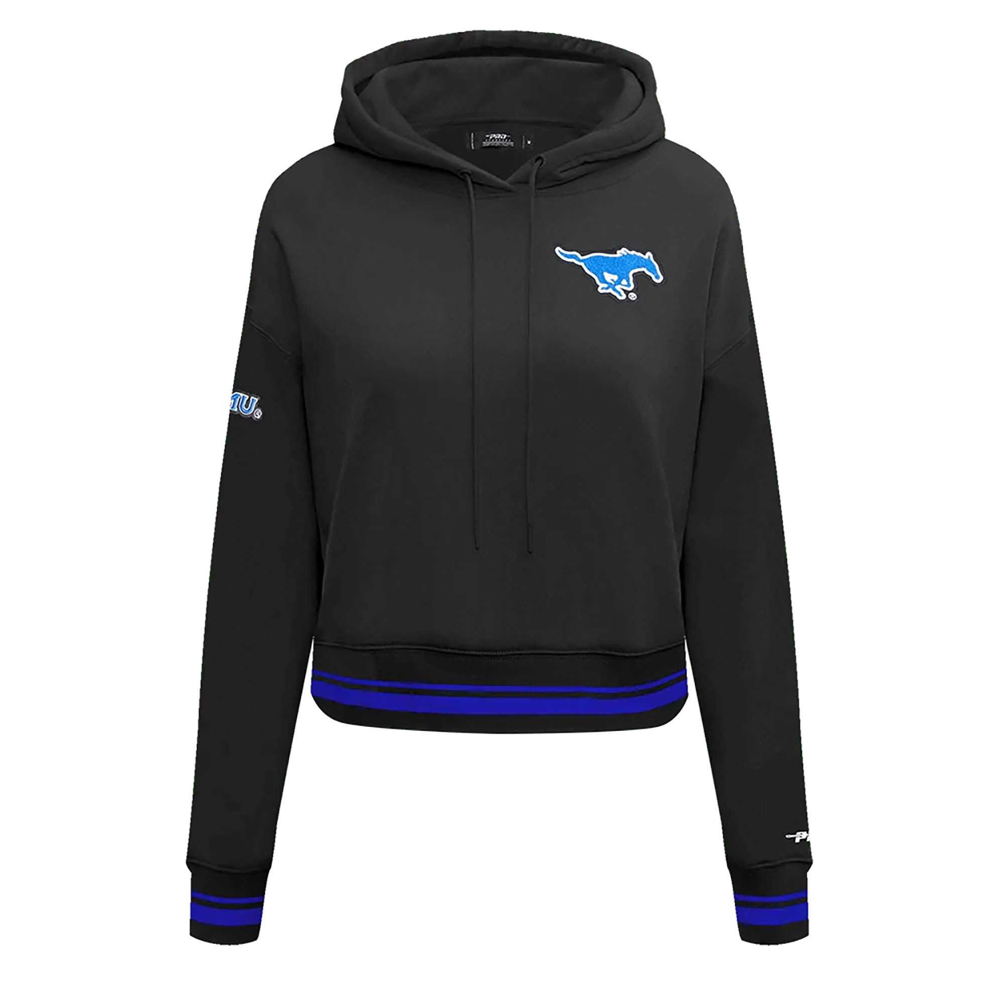 Pro Standard Women's Southern Methodist Mustangs Classic Classic Essentials Hoodie