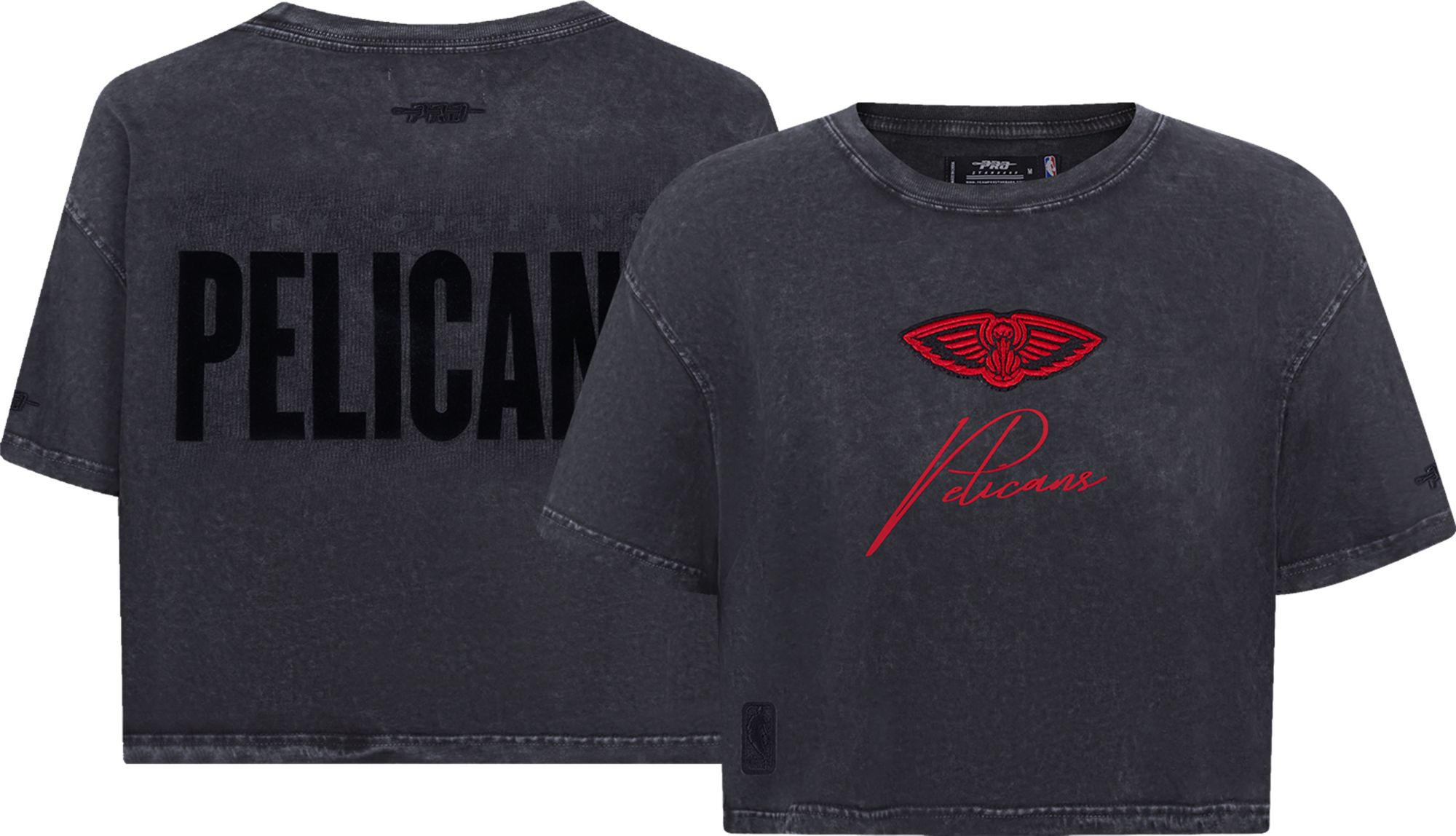 Pro Standard Women's New Orleans Pelicans Washed Boxy T-Shirt