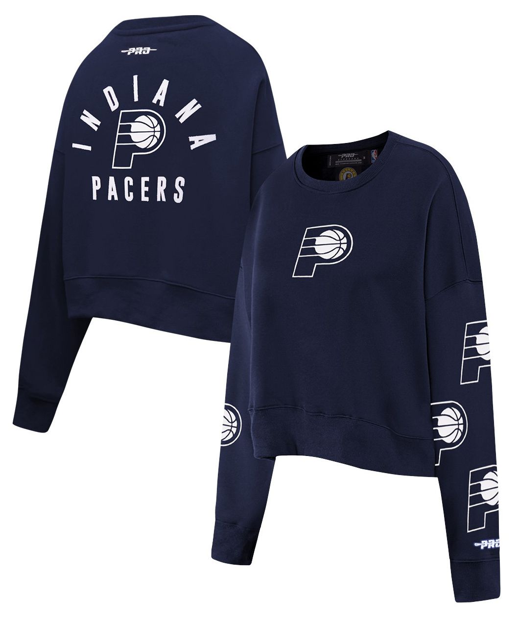 Pro Standard Women's Indiana Pacers All Pro Crewneck Sweatshirt