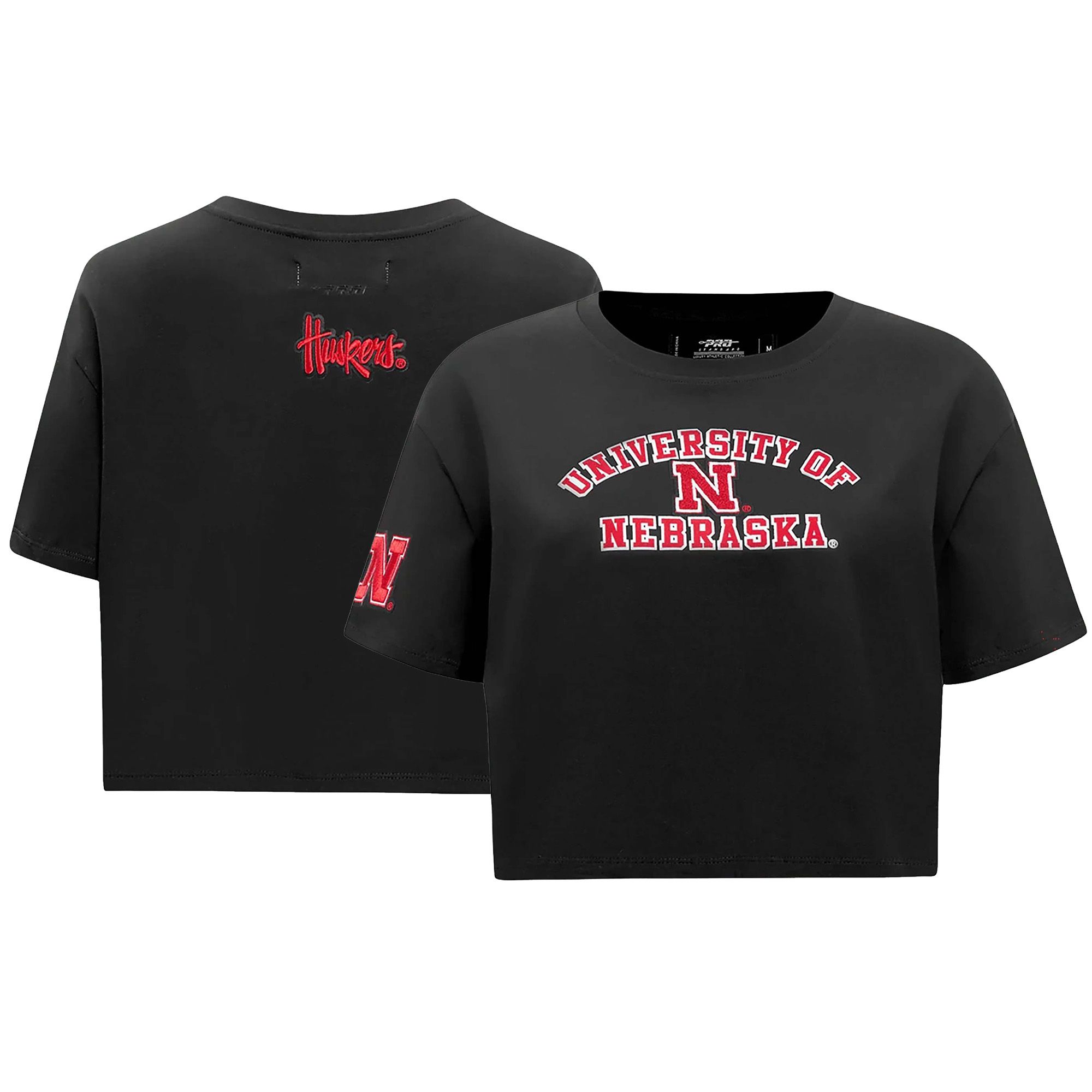 Pro Standard Women's Nebraska Cornhuskers Classic Chenille Boxy T-Shirt
