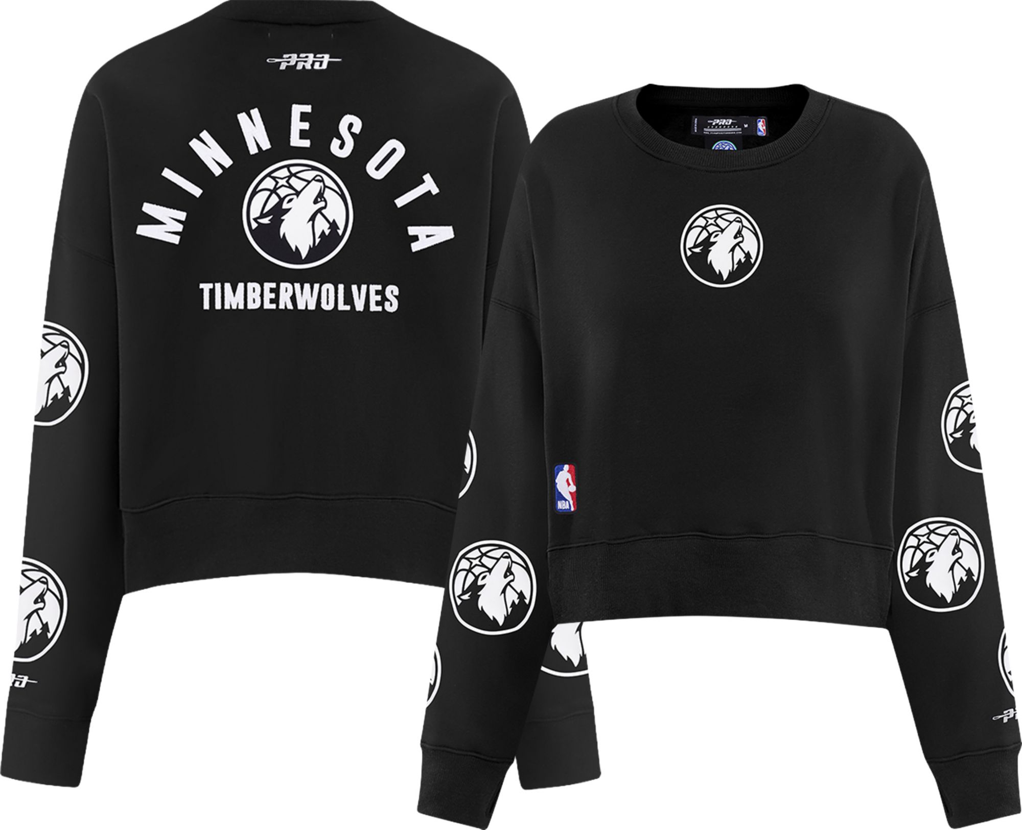 Pro Standard Women's Minnesota Timberwolves All Pro Crewneck Sweatshirt