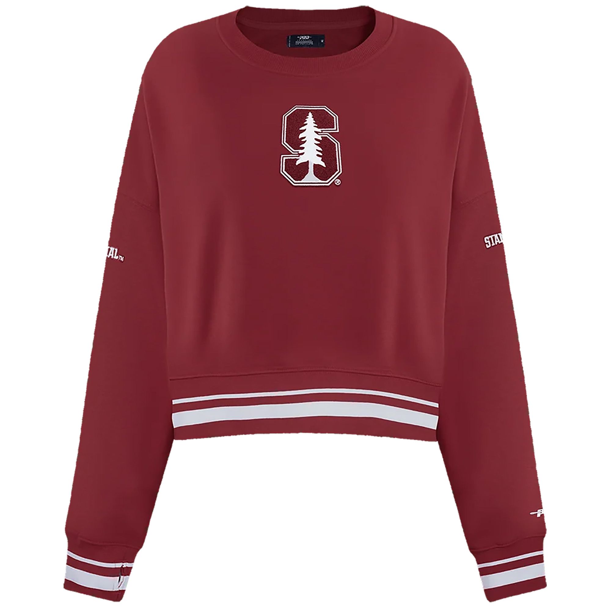 Pro Standard Women's Stanford Cardinal Classic Essentials Crewneck Sweatshirt