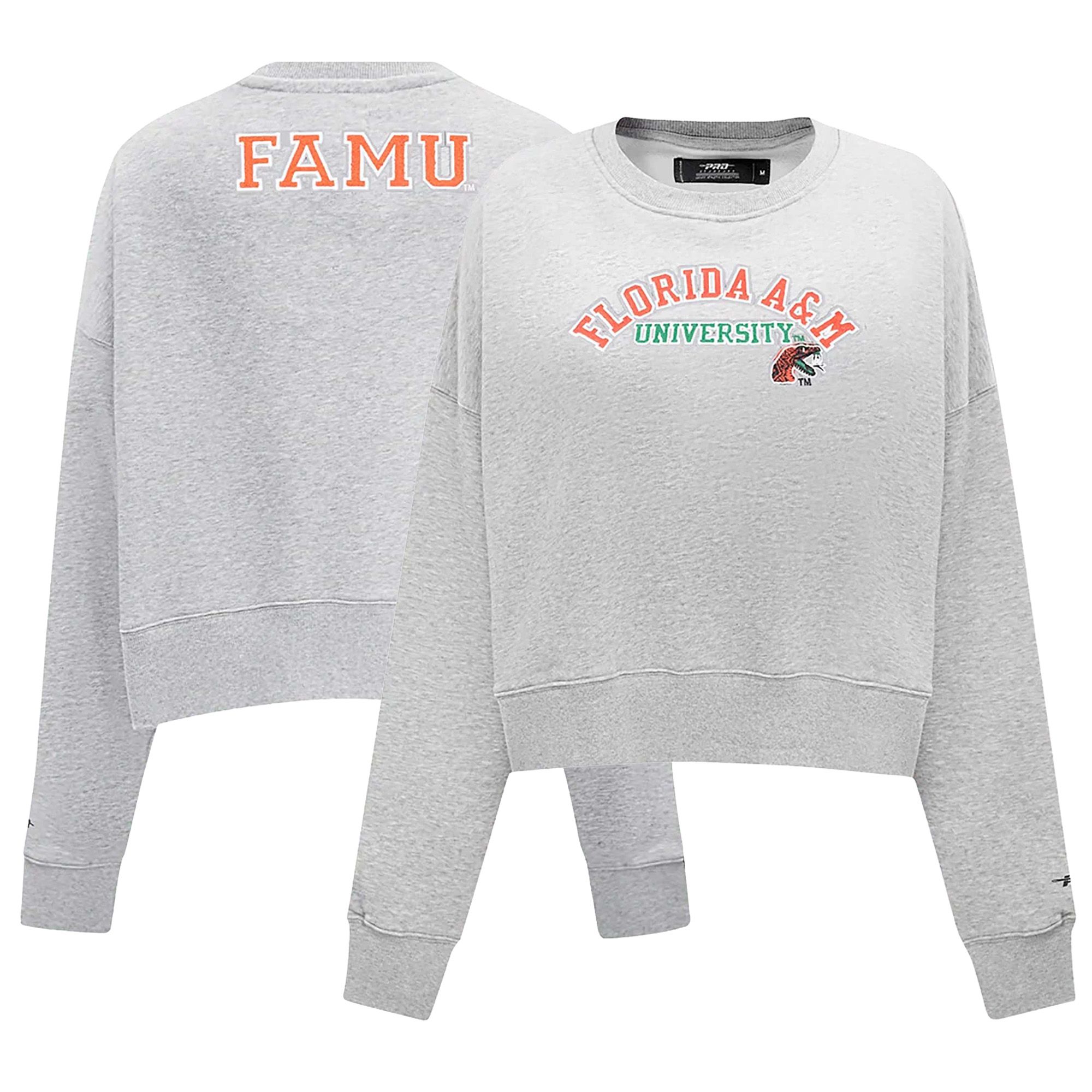 Pro Standard Women's Florida A&M Rattlers Classic Chenille Crewneck Sweatshirt