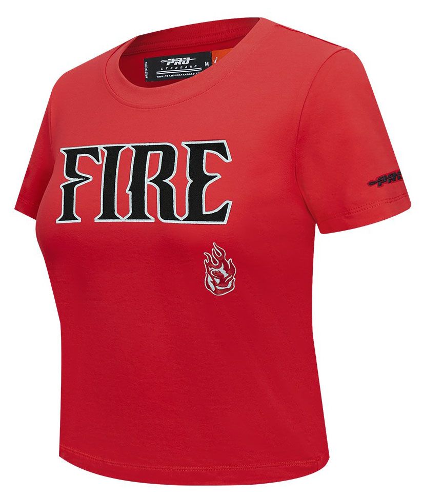 Pro Standard Women's Portland Fire Red Classic Slim T-Shirt