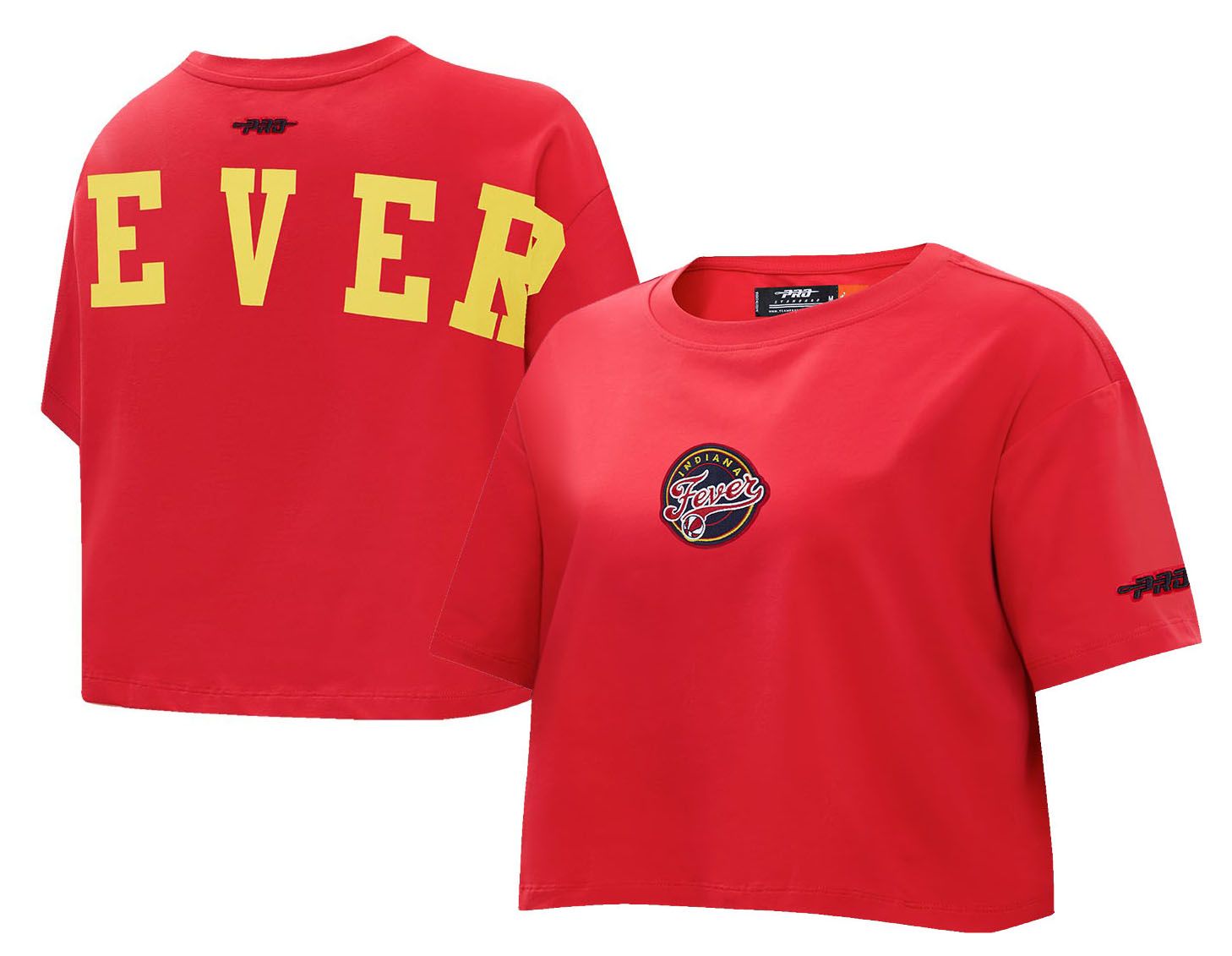 Pro Standard Women's Indiana Fever Red Wingspan Boxy T-Shirt