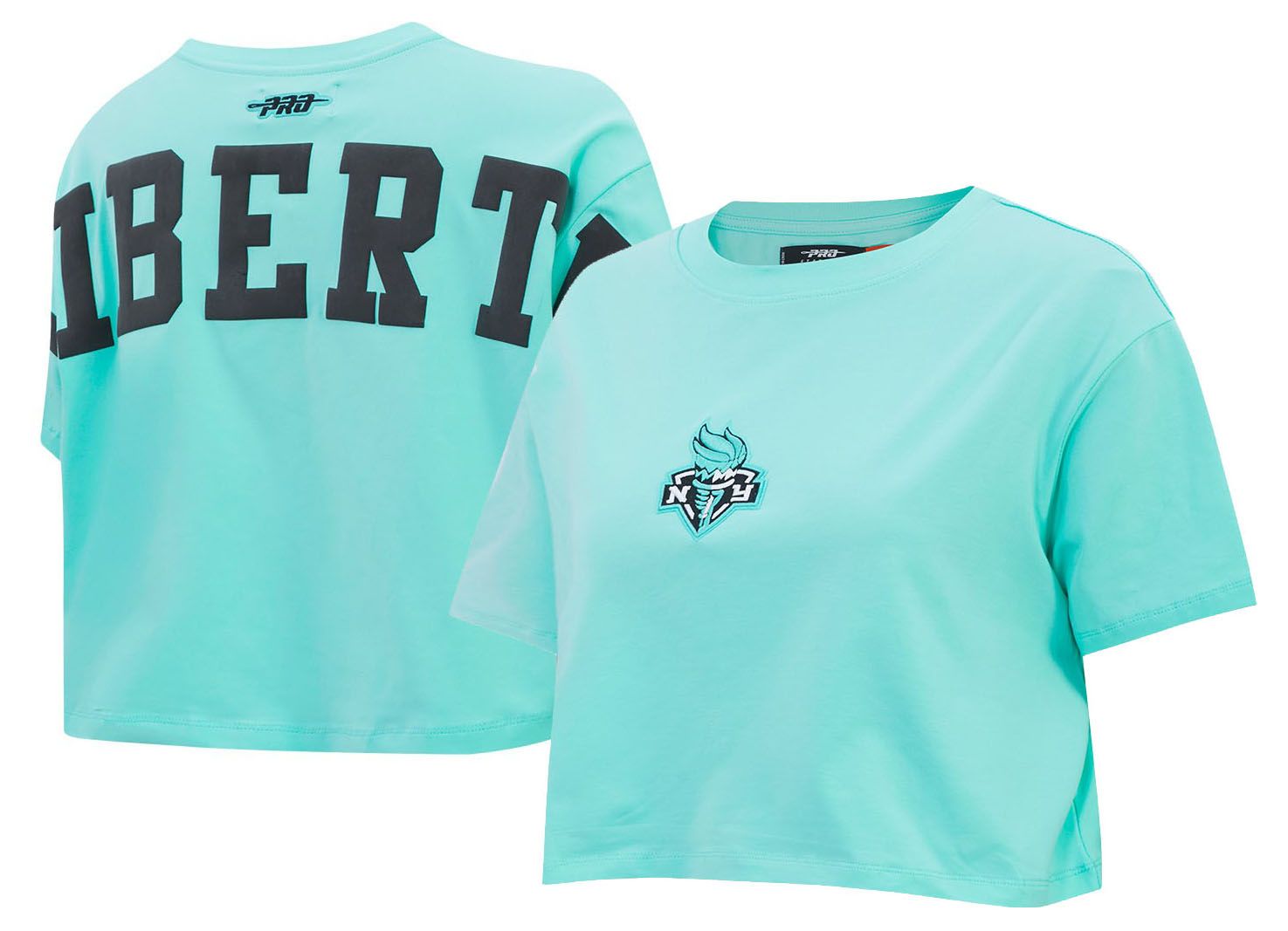 Pro Standard Women's New York Liberty Liberty Green Wingspan Boxy T-Shirt
