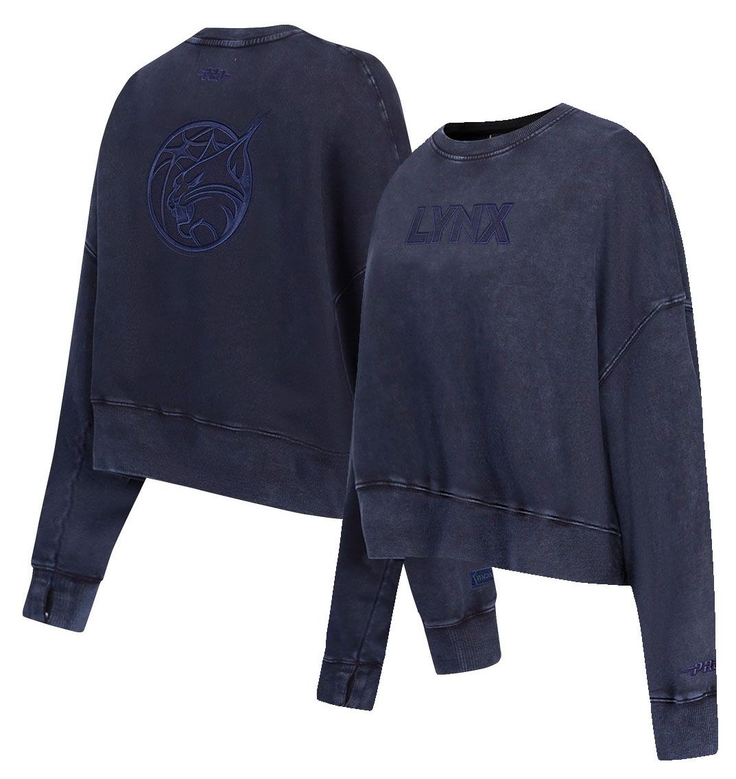 Pro Standard Women's Minnesota Lynx White Washed Fleece Crewneck Sweatshirt