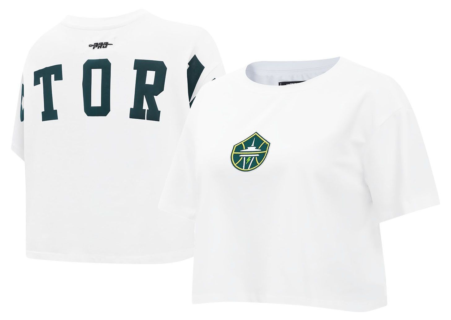 Pro Standard Women's Seattle Storm White Wingspan Boxy T-Shirt