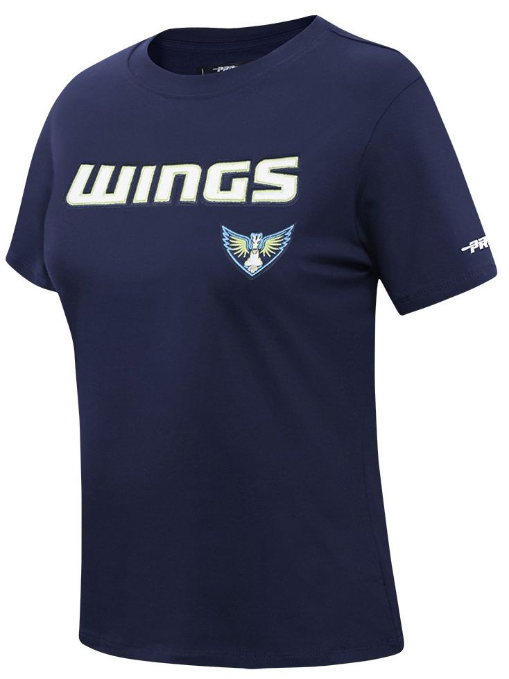 Pro Standard Women's Dallas Wings Navy Classic Slim T-Shirt