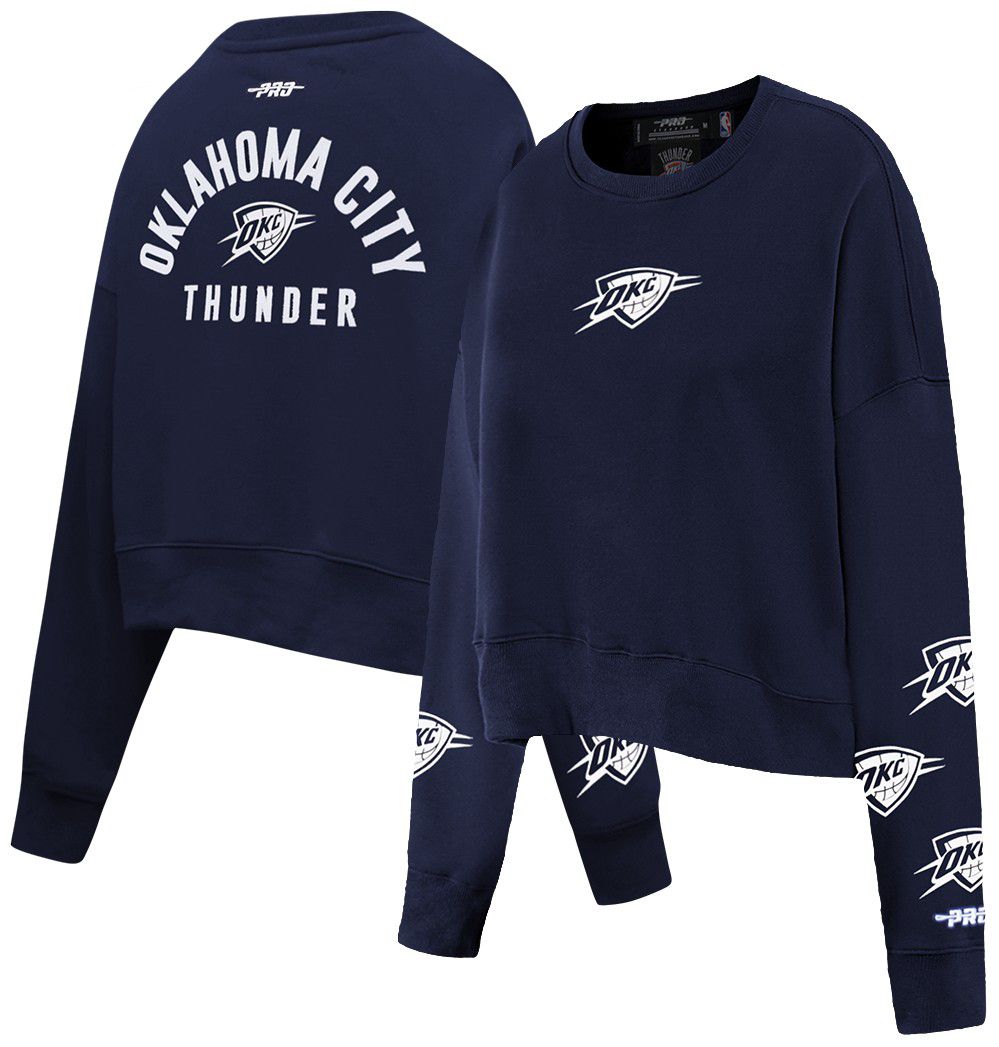 Pro Standard Women's Oklahoma City Thunder All Pro Crewneck Sweatshirt