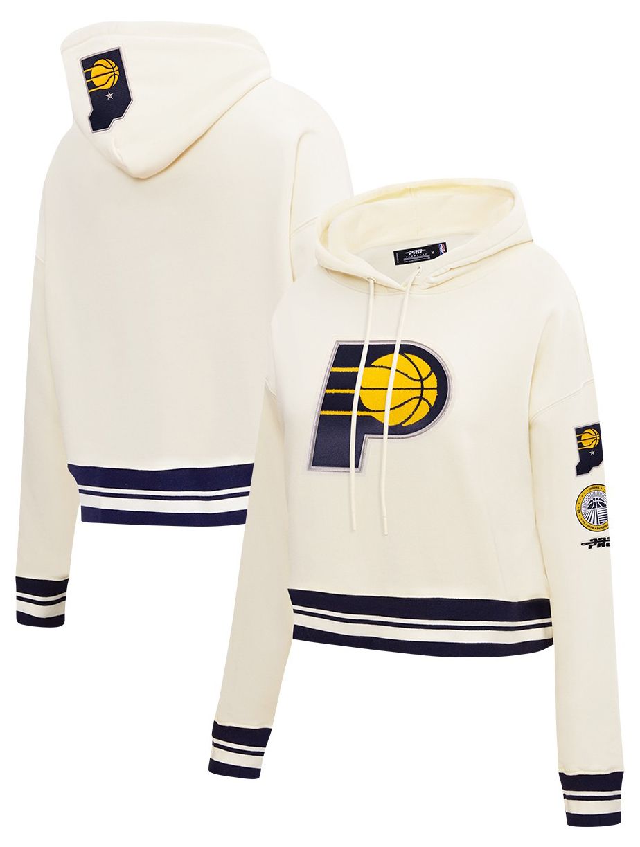Pro Standard Women's Indiana Pacers Retro Classic Cropped Hoodie