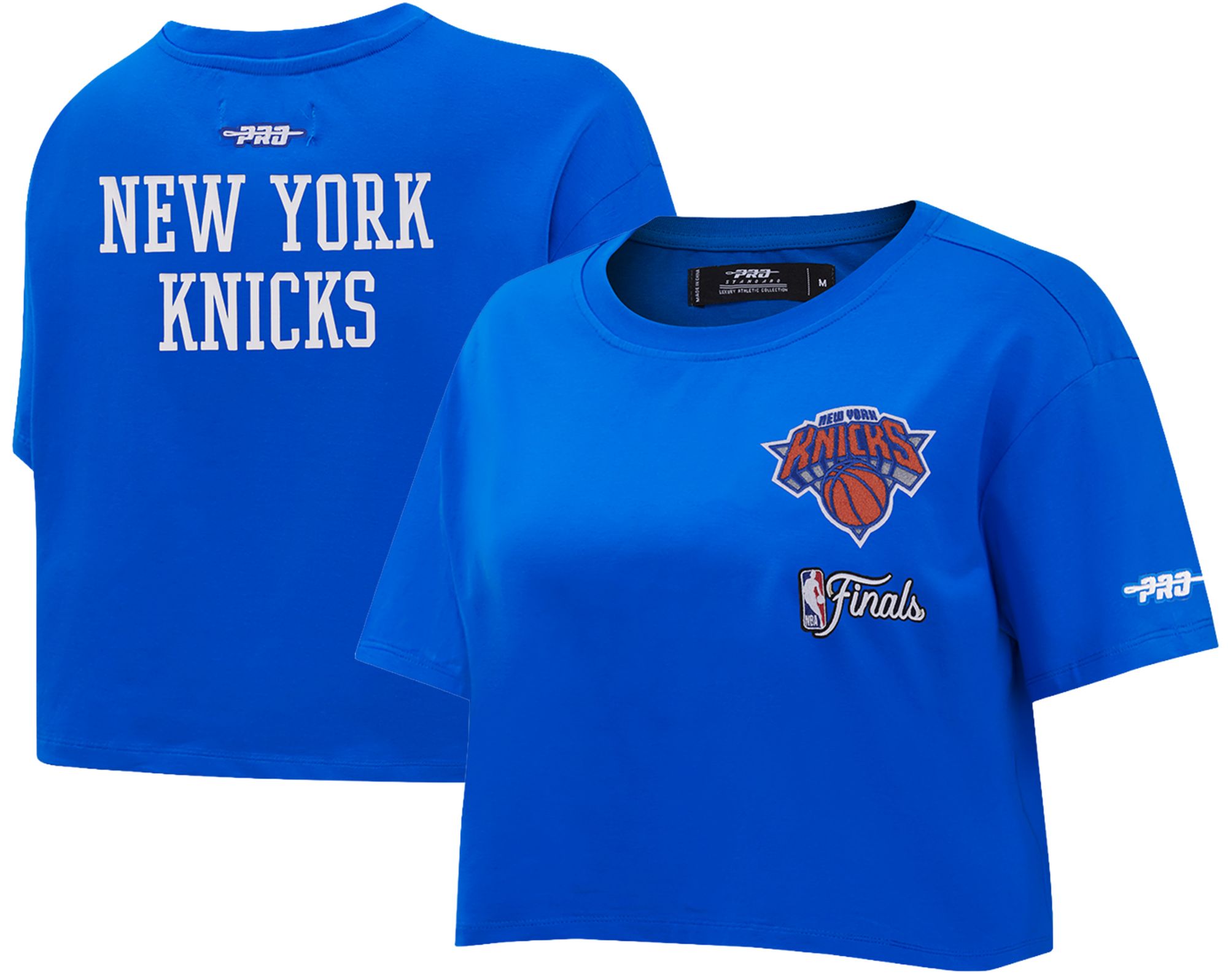 Pro Standard Women's 2026 NBA Champions New York Knicks Boxy T-Shirt