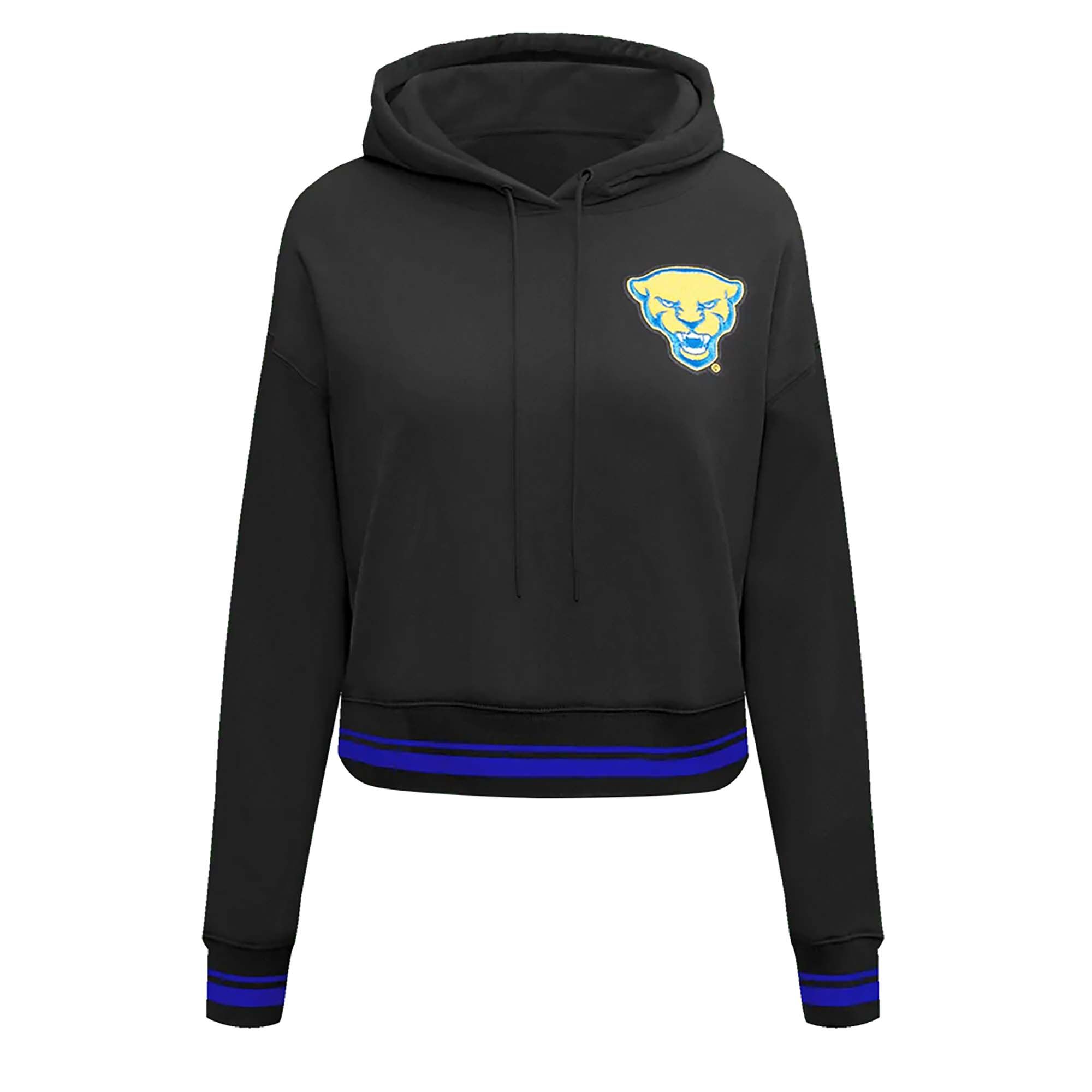 Pro Standard Women's Pittsburgh Panthers Classic Chenille Cropped Hoodie