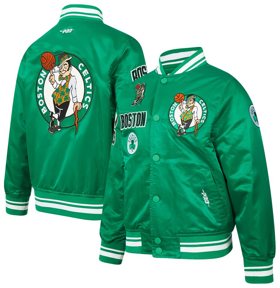 Pro Standard Youth Boston Celtics Retro Classics Satin Jacket