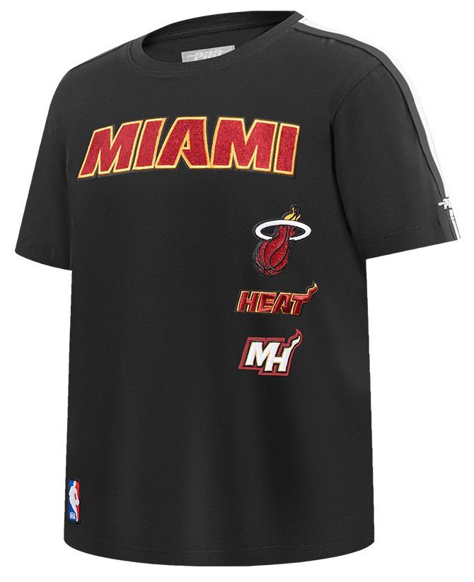 Pro Standard Youth Miami Heat Retro Classic T-Shirt