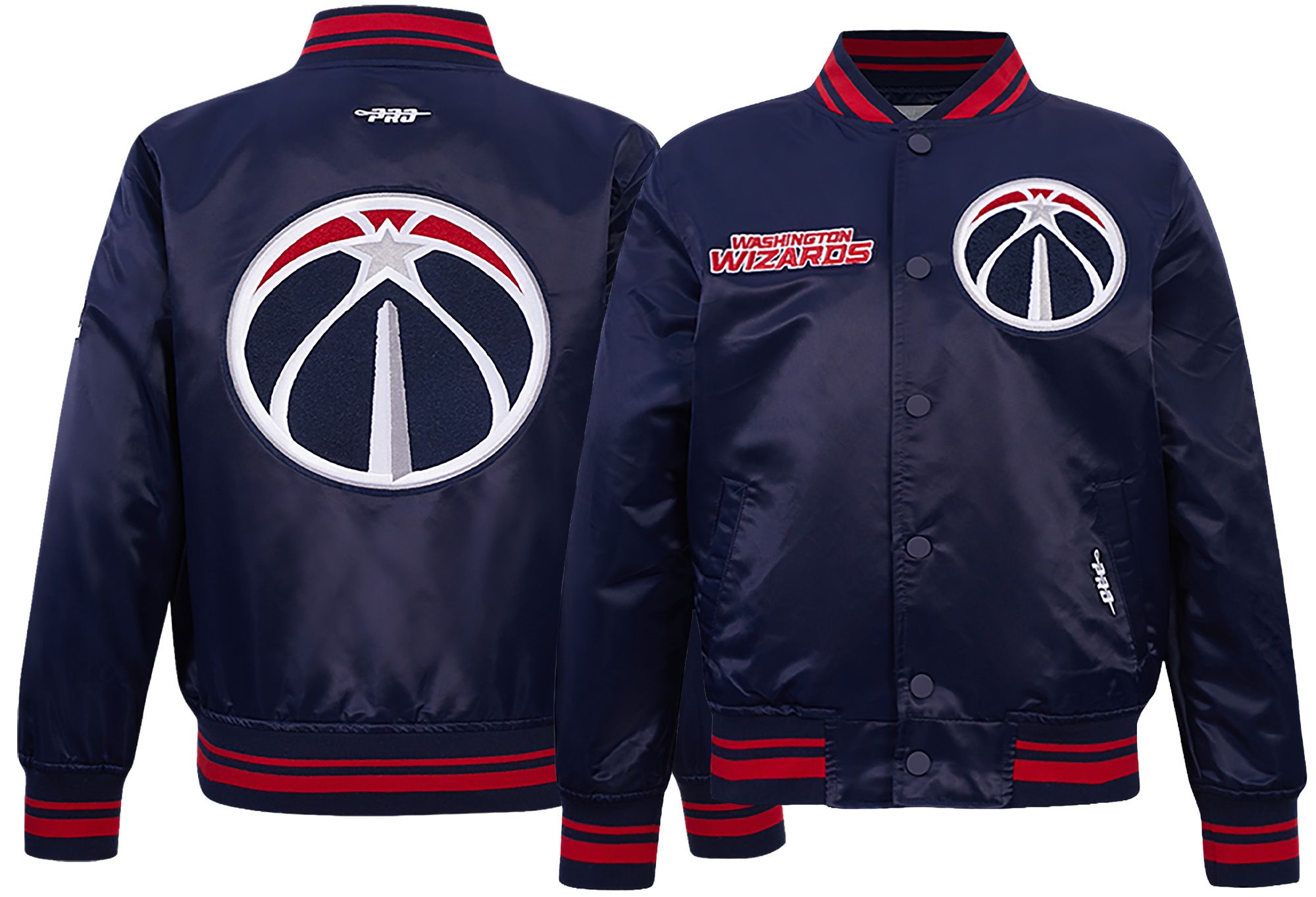 Pro Standard Youth Washington Wizards Retro Classics Satin Jacket