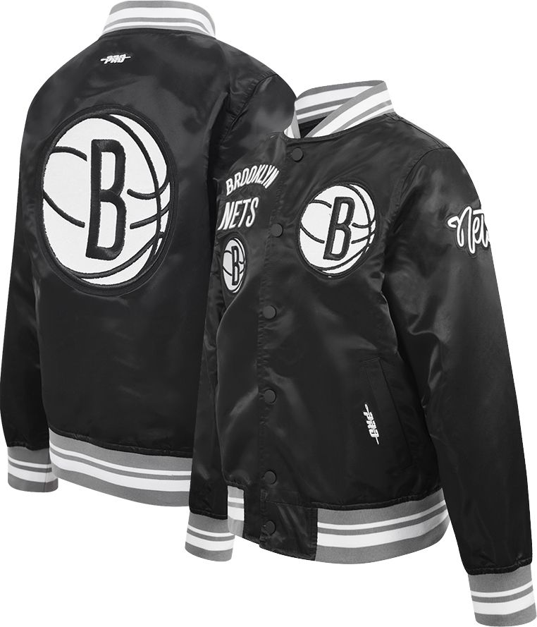 Pro Standard Youth Brooklyn Nets Retro Classics Satin Jacket