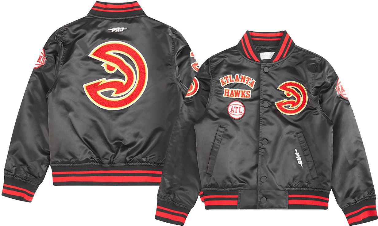 Pro Standard Youth Atlanta Hawks Retro Classics Satin Jacket