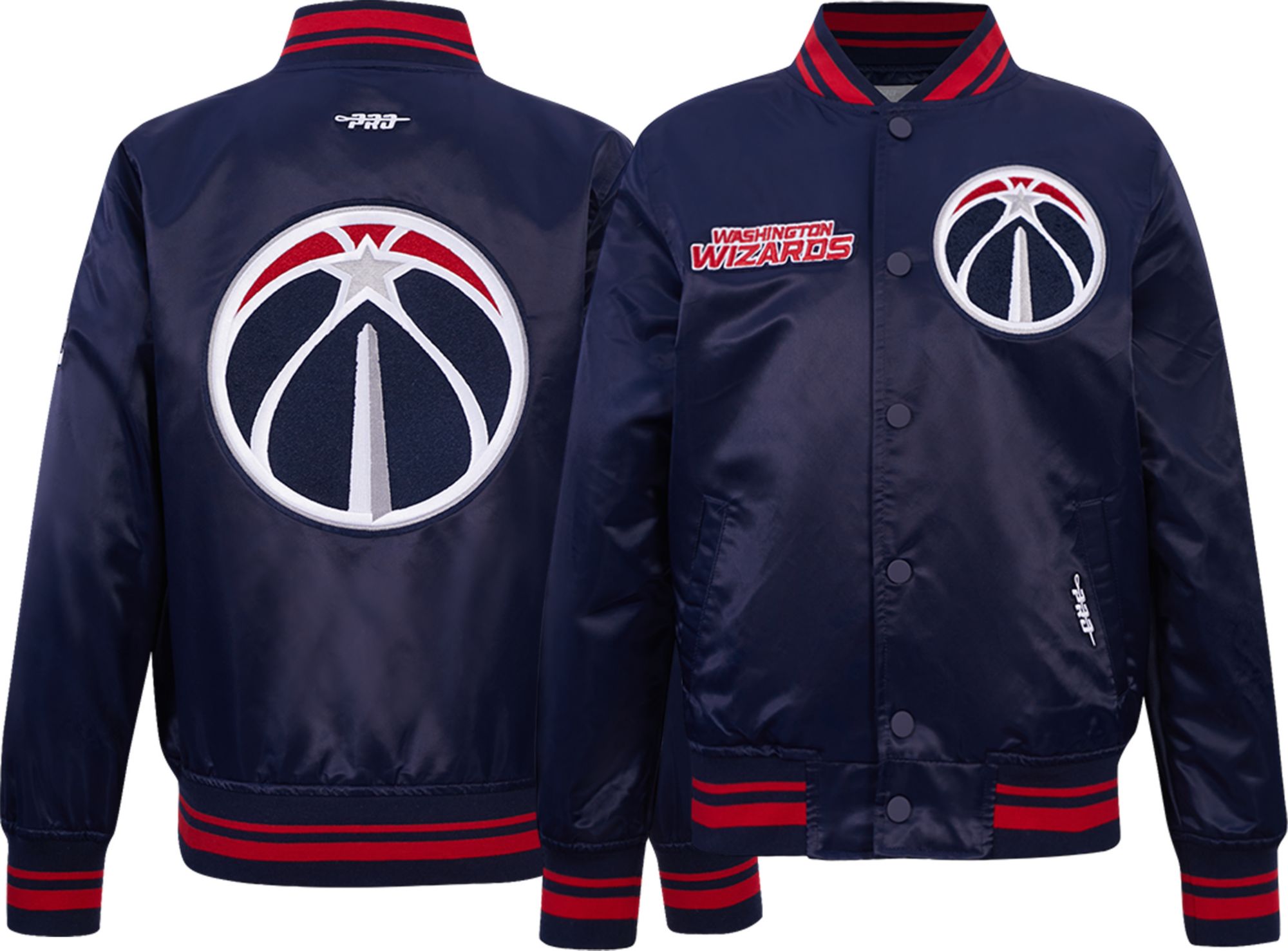 Pro Standard Youth Washington Wizards Retro Classics Satin Jacket