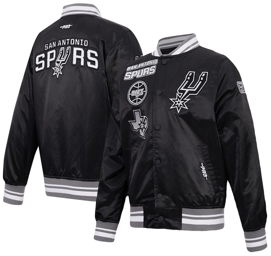 Pro Standard Youth San Antonio Spurs Retro Classics Satin Jacket